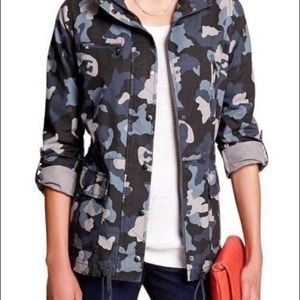 Navy blue camo jacket